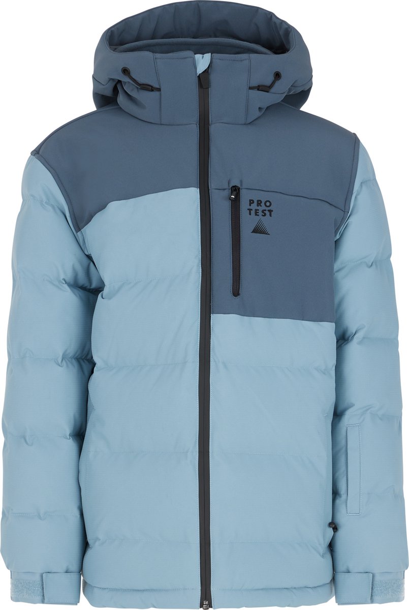 Protest Prtdevun Jr – Winterjas Jongens – Waterafstotende afwerking – Skijas Blauw