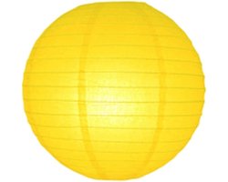 Brandvertragende lampion geel 45 cm - brandwerend