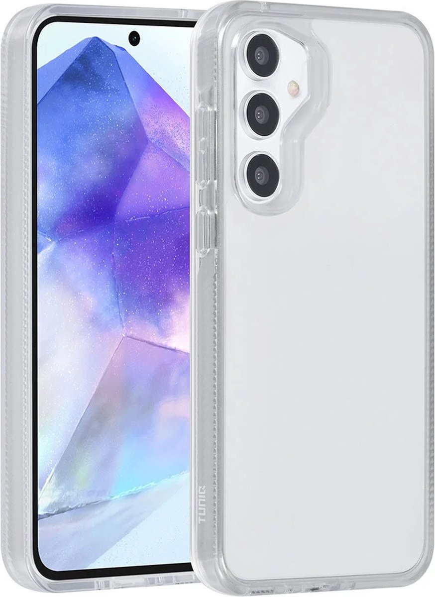 Back cover case - Silicone Hoesje Geschikt voor: Samsung Galaxy A35 - Wit