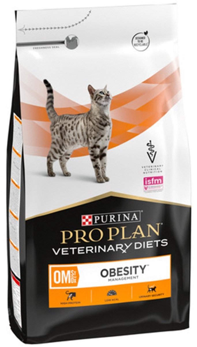 Pro Plan Veterinary Diets Feline Om Obesity Management - Kattenvoer - 5 kg