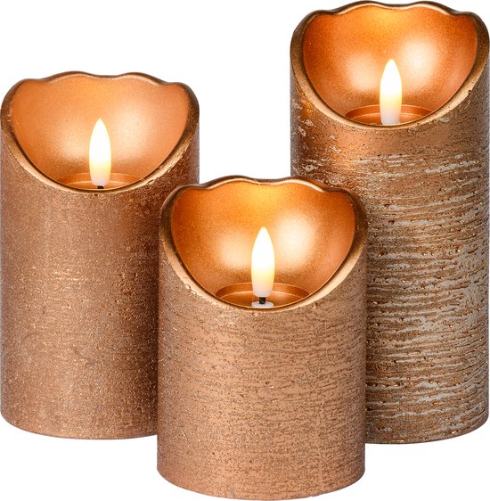 Goudkleurige Led kaarsen kopen? ✔️ Tot 30% korting