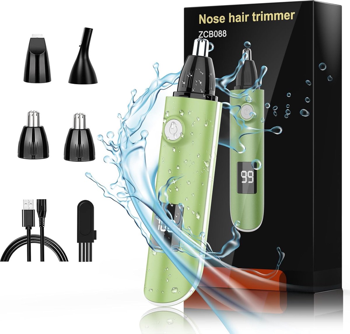 Equivera Neustrimmer Mannen - Neus Trimmer - Neustrimmer en Oortrimmer - Neus Trimmer Mannen