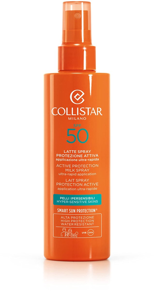 Collistar Active Protection Milk Spray Ultra-rapid Application Spf50 200ml