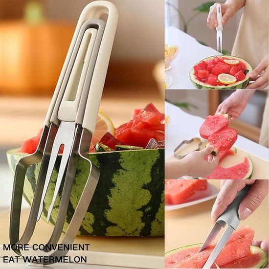 Roestvrij stalen cactussnijdergereedschap, 2 stuks roestvrij snijgereedschap, lepel-cactusschiller, schilgereedschap met comfortabele grip, schillepel voor thuis, keuken, restaurant