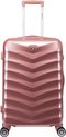 Decent EXCLUSIVO-ONE Middelmaat koffer 67x43x26 – Reiskoffer met wielen - Lichtgewicht koffer – Reiskoffer midden - Veilig TSA Cijferslot – Rosé