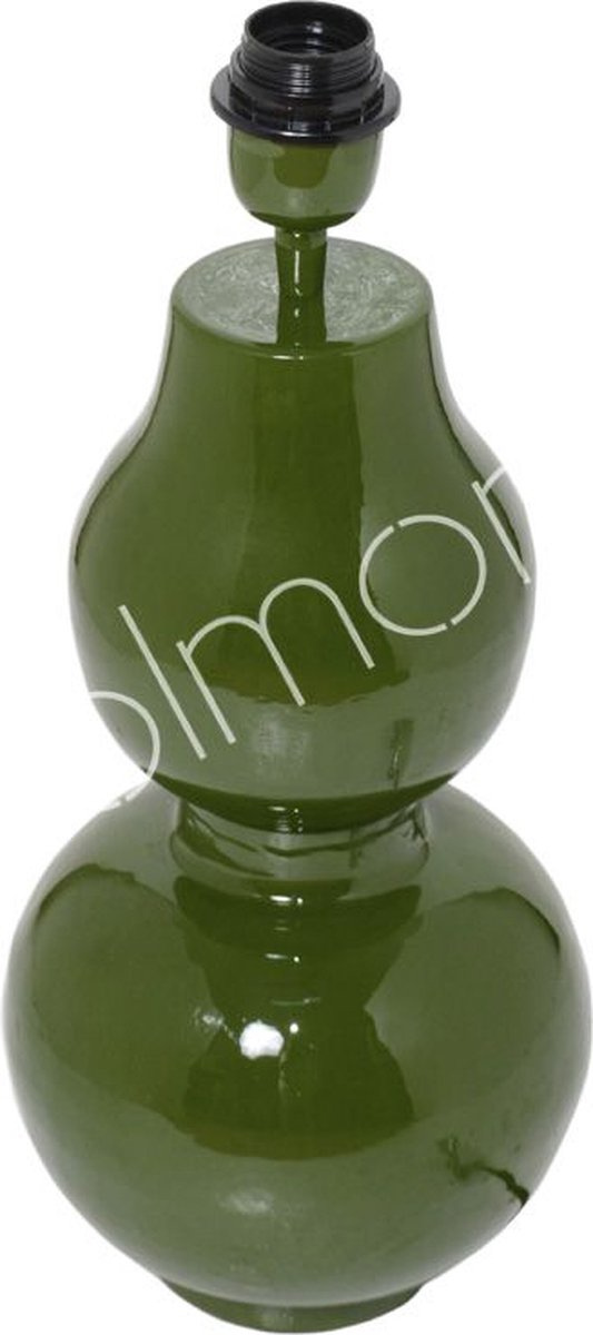 Colmore by Diga emaille groene lampenvoet 20 x 44 cm