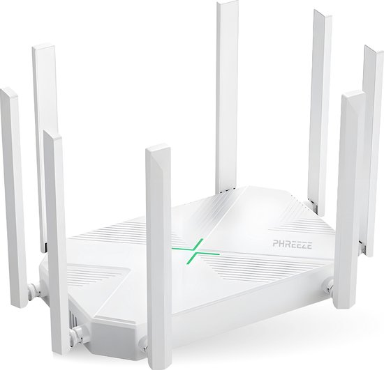 Phreeze 4K Router - Wifi Versterker - 300 Meter Bereik - - Phreeze - €29,99