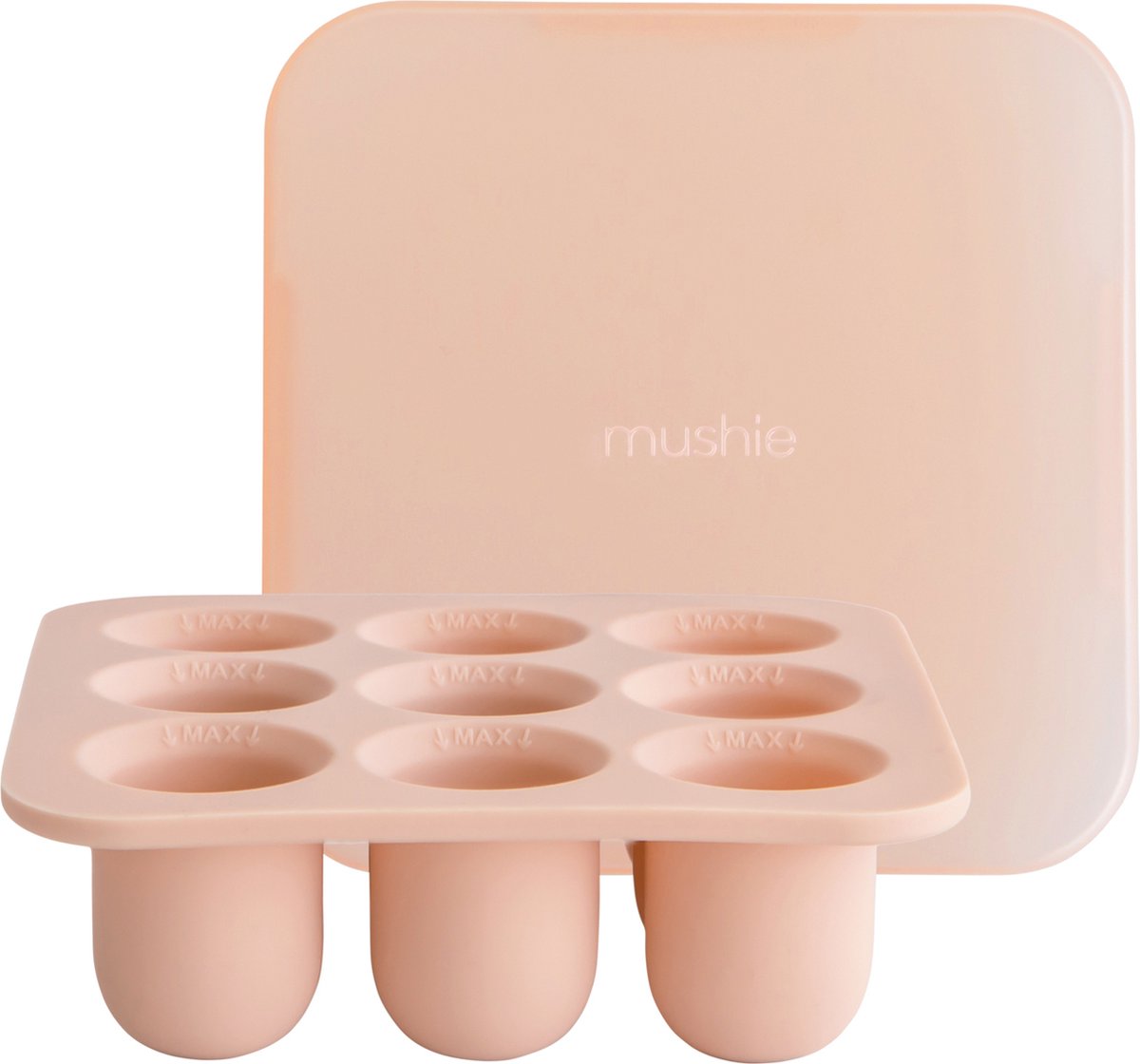 Goedkoopste Mushie Fresh Food Diepvries Tray - Blush