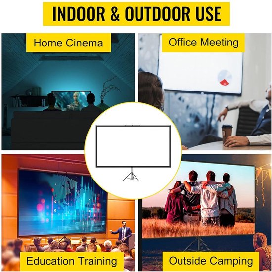 Elite Screens OMS100H2 Projectiescherm voor Buiten 223x125cm Elite Screens OMS100H2 Projectiescherm voor Buiten 223x125cm