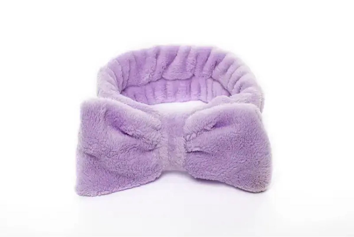 1699 | Lavender Bow Headband 01