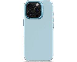DECODED Resin Hoesje Geschikt voor iPhone 16 Pro Max – Anti-Yellowing - 100% Gerecycleerd Materiaal – Geschikt voor MagSafe - Super Sonic Blauw