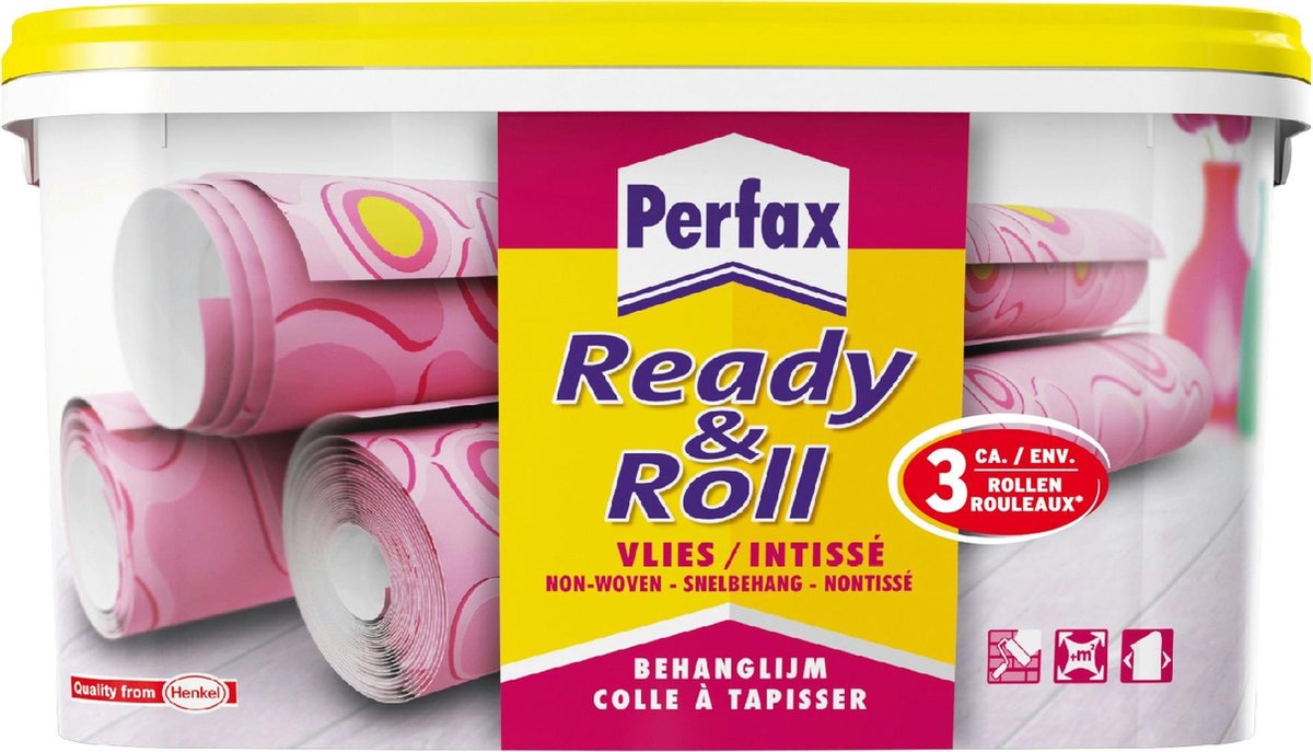 Perfax Ready & Roll Behanglijm Vlies - 4,5 kg