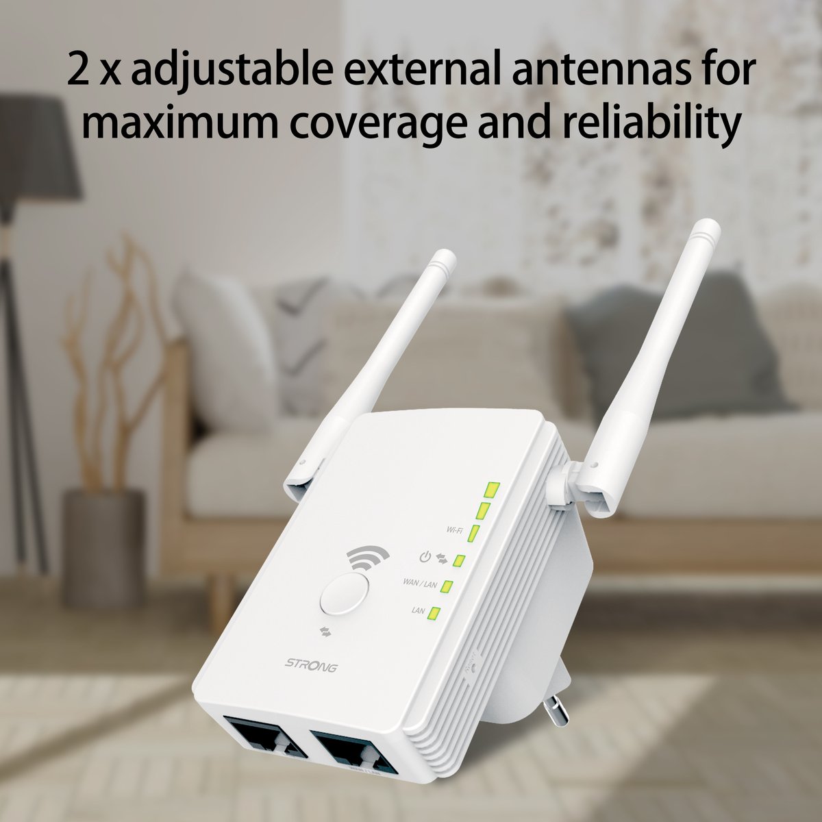 STRONG Wifi Versterker Repeater 300 - afbeelding 2
