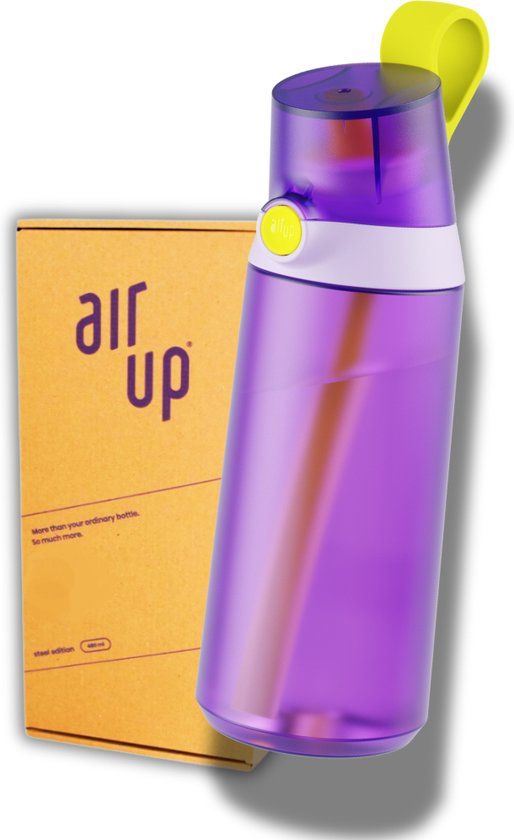 Air Up Drinkfles Mini Sipper Squid Purple starterskit voor kinderen - 600 ml Bottle -