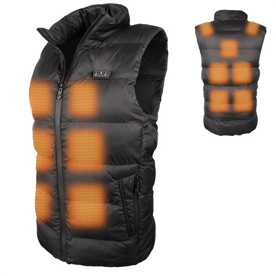 Vêtements HEATDRY® - Bodywarmer chauffant - BodyPuffed - Noir - Femme - L