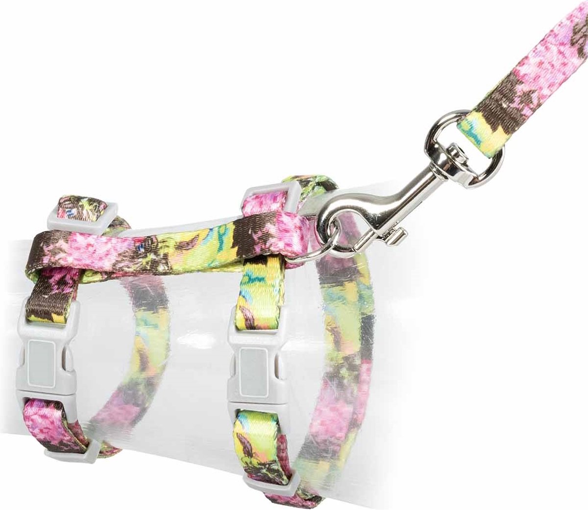Duvo+ Kat Wandelset Bloemen Splash 20-35CM / 10MM – 125CM