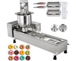 Commerciële Donut Maker Donut Machine 7L Volautomatische 3 Vormen Innerlijke Olietank