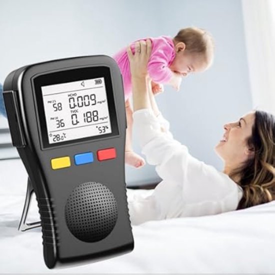 Equivera Fijnstofmeter luchtkwaliteitsmeter