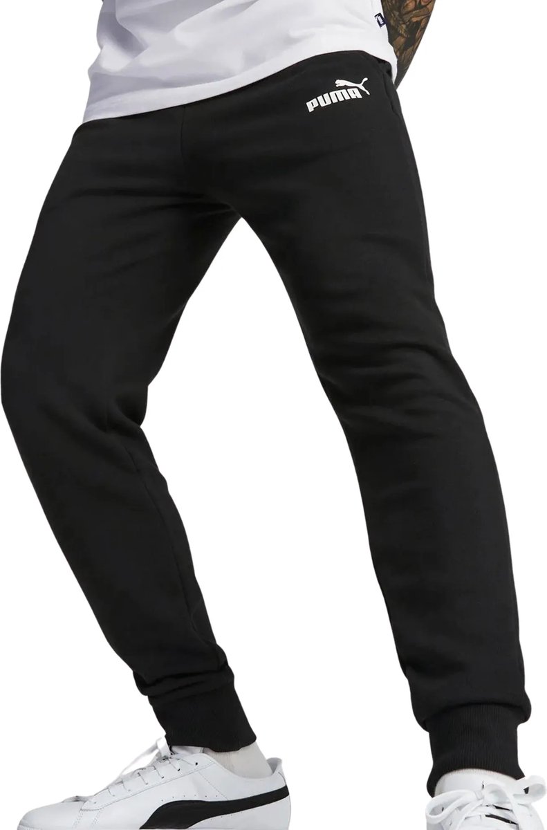 Puma Essential Logo Joggingbroek Heren Zwart