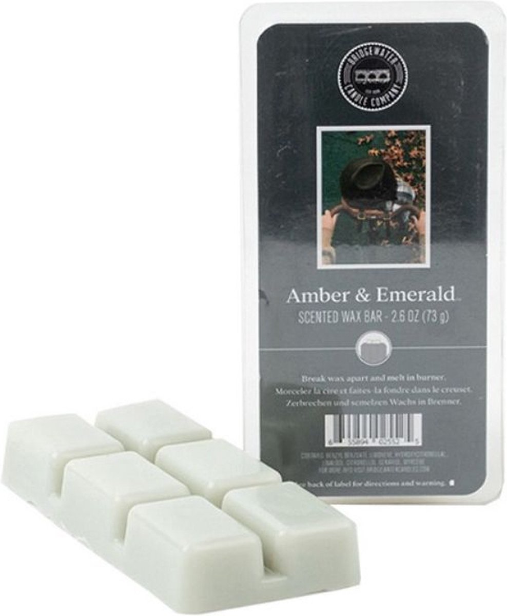 Bridgewater Candle Wax Bar Amber & Emerald