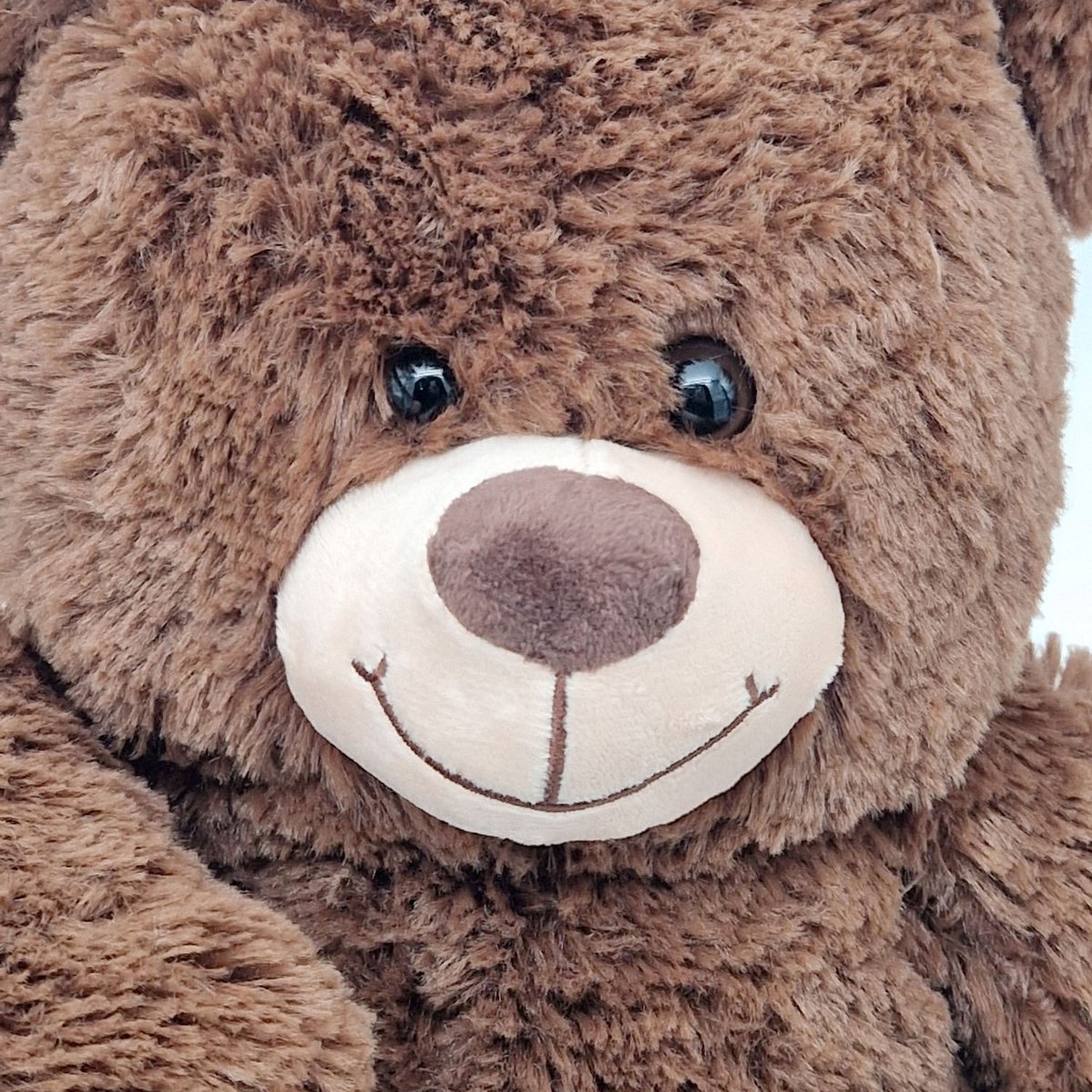 XL Knuffel Beer Bruin - Teddybeer - Knuffels - Pluche Beer - 50cm Hoge Kwaliteit Knuffeldier - Teddybear Groot - Knuffelbeer — afbeelding 2