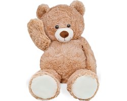 XL Knuffel Beer - Teddybeer - Knuffels - Pluche Beer - 50cm Hoge Kwaliteit Knuffeldier - Teddybear Groot - Knuffelbeer