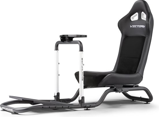 Next Level Racing Victory Simulator - Racestoel Cockpit - Volledig Verstelbaar - Compact - Zwart