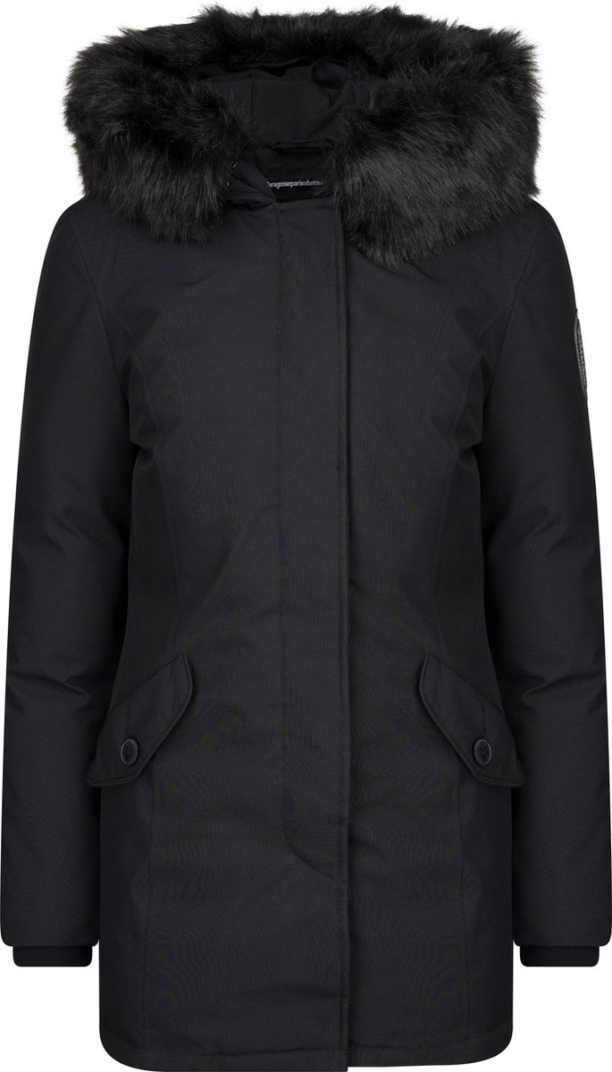 Paragoose - Dames Winterjas Nina Black Bont-Model 2025