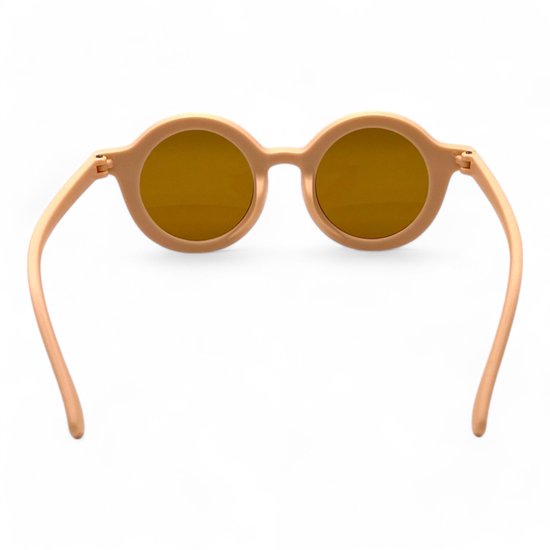 Kinder Zonnebril - Rond - Roze - Bruine Glazen - Peuter Zonnebril - Baby Zonnebril - Jongen - Meisje - UV400 Bescherming - 2 t/m 6 jaar van Sunnylife Kids — afbeelding 3