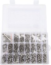 Jyvex 150 stuks roestvrijstalen schroeven, zwart verzonken kop, M3 x 16 mm houtschroeven, zwart torx-voor akoestische panelen, accessoires, zelftappende strooien met spaanplaat, volledige schroefdraad