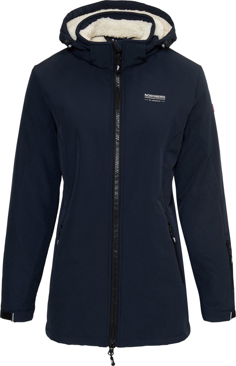 Nordberg Teddy Winterjas Dames Blauw