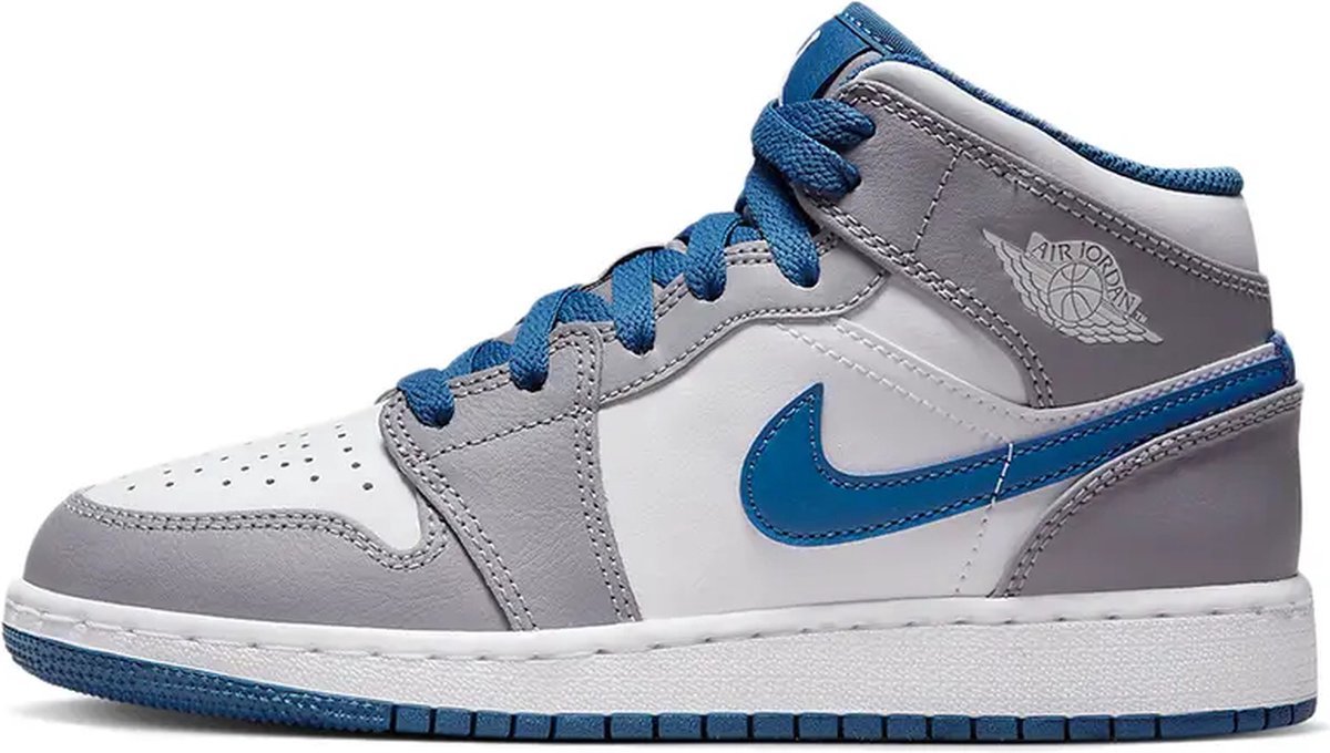 Nike Air Jordan 1 Mid True Cement DQ8423-014 EUR Blauw