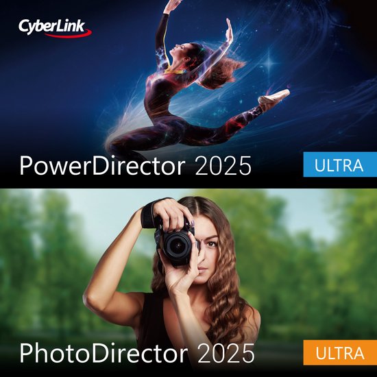 CyberLink PowerDirector 2025 Ultra & PhotoDirector 2025 Ultra Duo - Windows Download