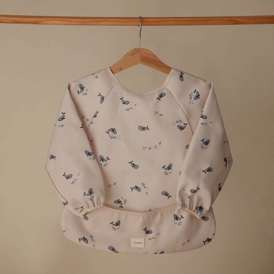 Mushie Slab met Mouwen - Whales van Merkloos — afbeelding 3