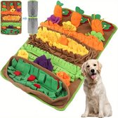 Snuffelmat hond - Bibi - Snuffelmat - Met Piep en Wortels - Hondenpuzzel - Honden speelgoed - 80 x 48 cm