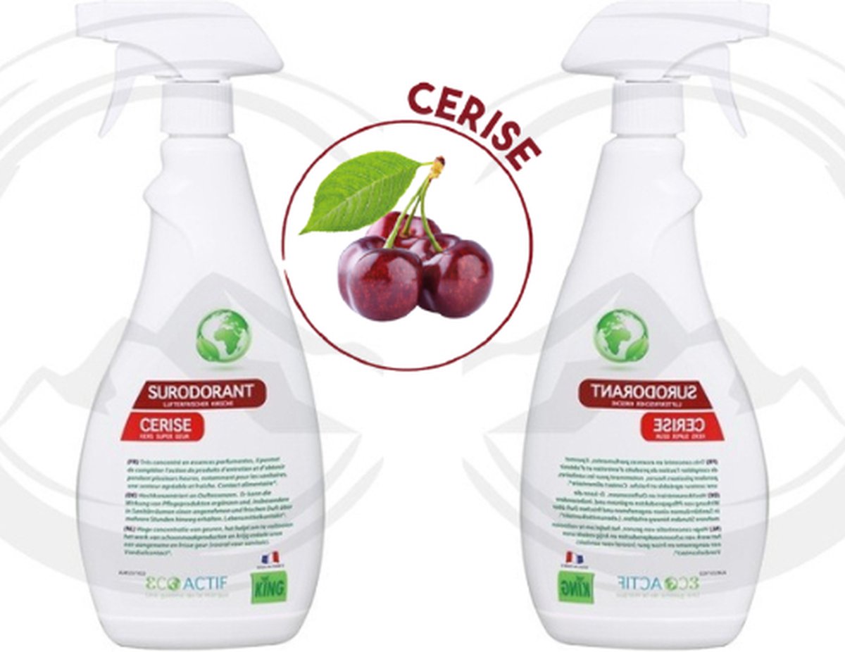 Goedkoopste 2X Sterke kersenluchtverfrissers Ecologisch 750ml