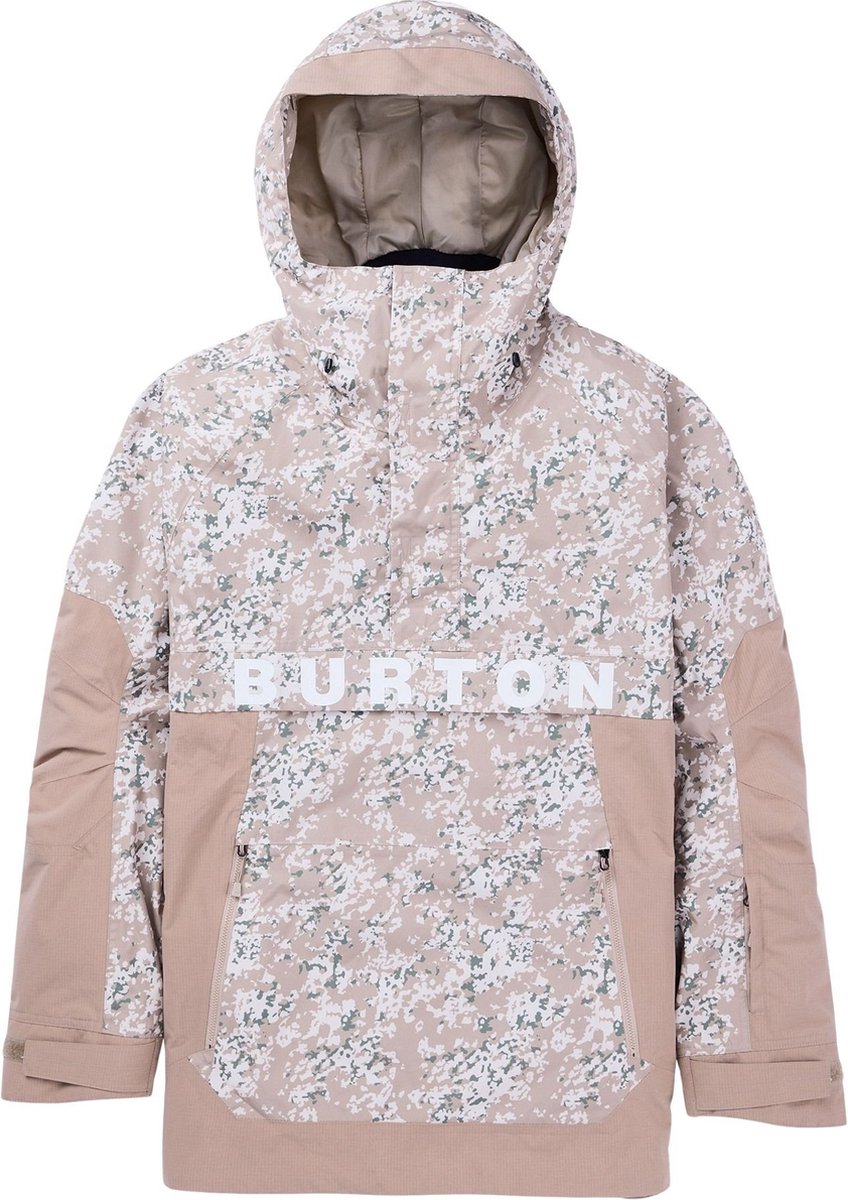 Burton Frostner 2L Anorak Skijas Heren Beige