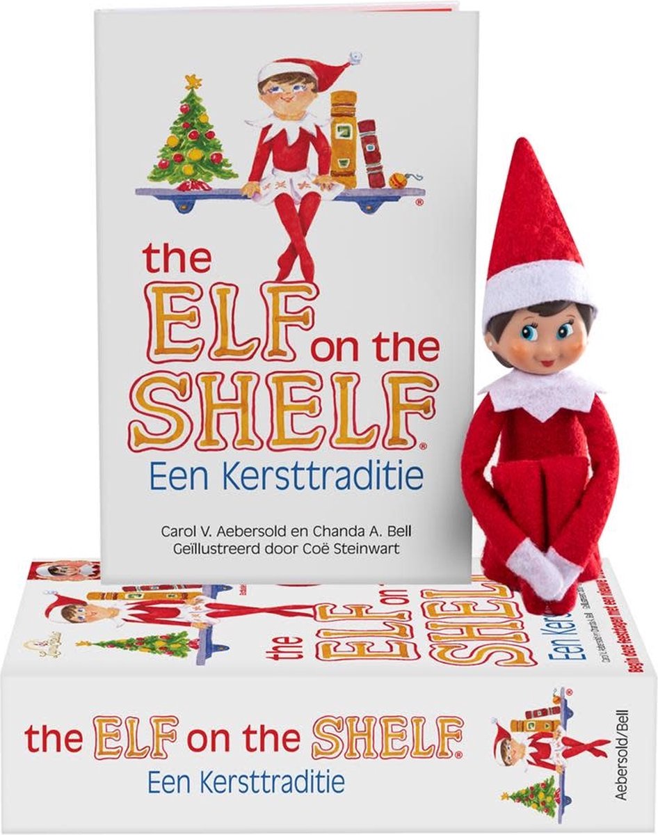The Elf On The Shelf - Meisje inclusief boek & pop (27 x 18.5cm)