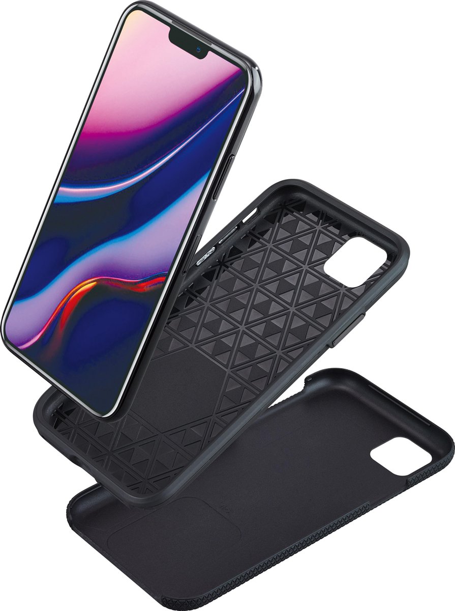 Azuri ruggedized combat cover Rinox Armor - zwart - voor Apple iPhone 11 Pro