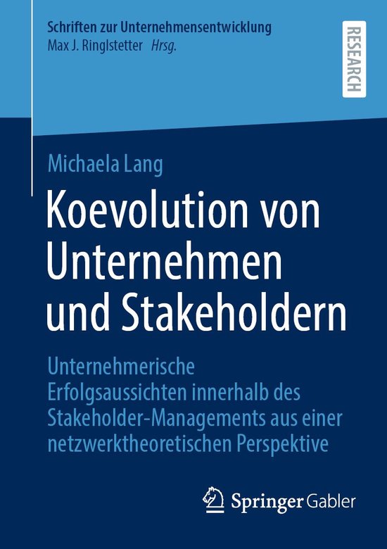 Schriften zur Unternehmensentwicklung - Koevolution von Unte ... - cover