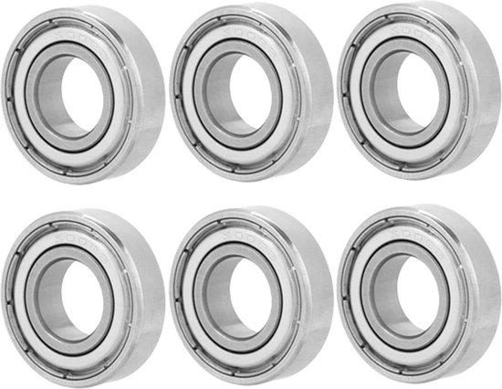 Precisiekogellager SF608ZZ flens lager 8 x 22 x 7 mm 4 stuks dubbel afgeschermde roestvrijstalen flens kogellagers SF608 Z ZZ SF608-2Z F608 ZZ