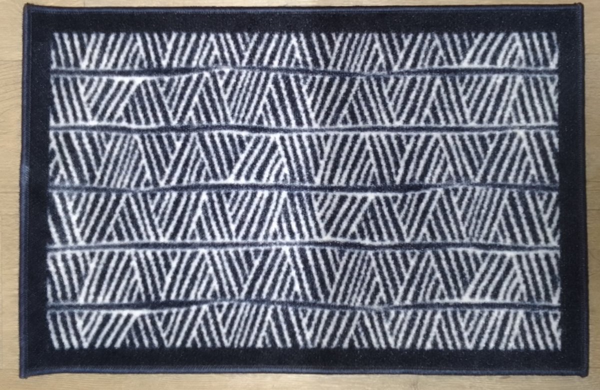 FOTAPIJT - Badmat - Bedrukte deurmat - Binnen - Termo Antislip - 40x60 cm - 6 mm - Wasbaar - Polyamide