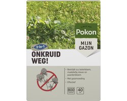 Pokon Onkruid Weg! - 800gr - Onkruidverdelger - Geschikt voor 40m² - Onkruidbestrijder