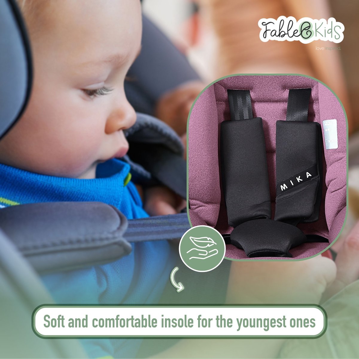 Siège Sécurité ECE R129/03 Siège Auto Enfant FableKids I-Size - 76-150cm - Isofix - ECE R129/03 Gris 360 NOBLE Siège Sécurité ECE R129/03 Siège Auto Enfant FableKids I-Size - 76-150cm - Isofix - ECE R129/03 Gris 360 NOBLE