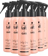 Taft - Lovely Long Heat Protection - Haarstyling - Haarverzorging - Heat Protection Spray - Lange Haartypes - Voordeelverpakking - 6 x 150 ml