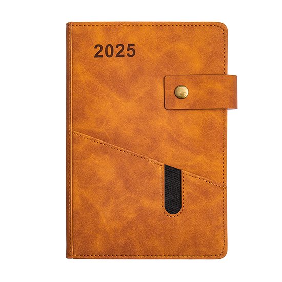Succes Fred dela Bretoniere New Classic agenda-omslag Standard Bruin - De Groen BV