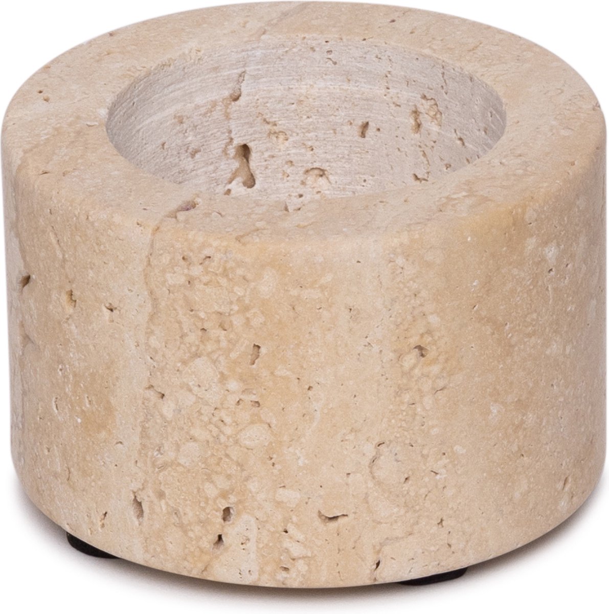MOOISA - Travertine waxinelichthouder S Ø6x4cm