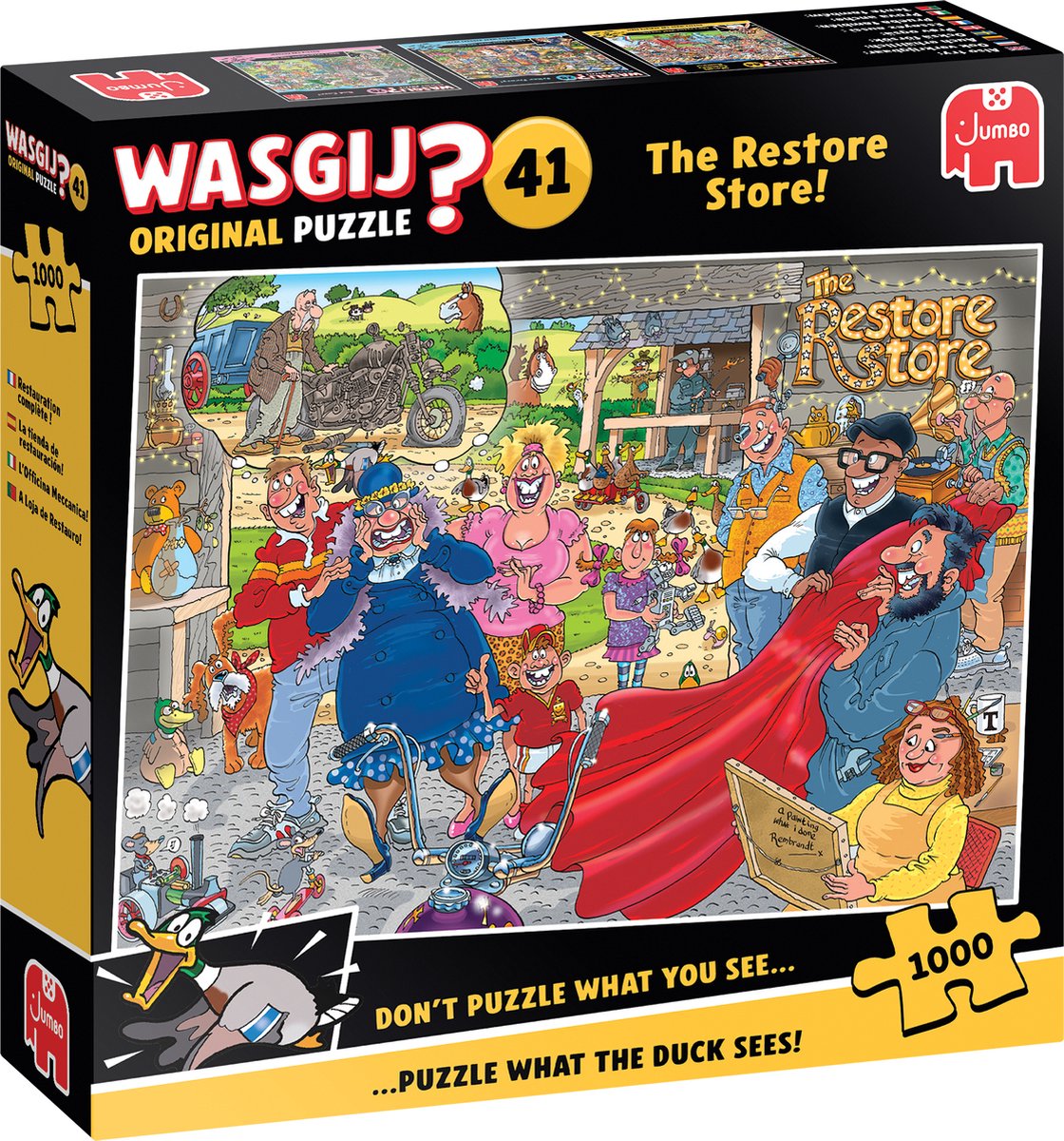 Wasgij Original 41 The Restore Store - Legpuzzel 1000 stukjes