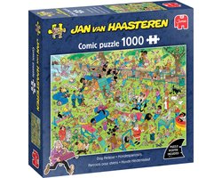 Jan van Haasteren – Hondenparcours - Puzzel 1000 stukjes