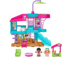 Mattel Little People Barbie strandhuis speelgoed voor kinderen.